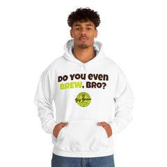 Do You Even BREW, Bro? Unisex Heavy Blend™ Hooded Sweatshirt