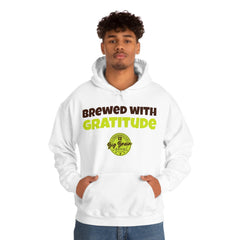 Brewed with Gratitude Unisex Heavy Blend™ Hooded Sweatshirt