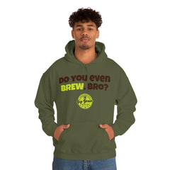 Do You Even BREW, Bro? Unisex Heavy Blend™ Hooded Sweatshirt