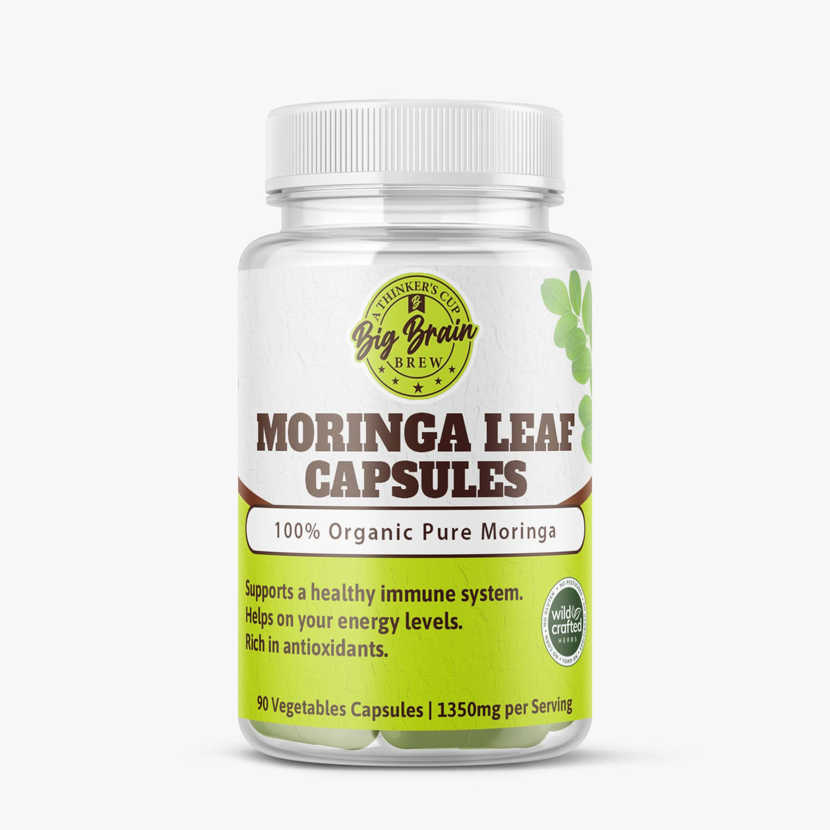 Moringa Leaf Capsules (All-natural Powerhouse)