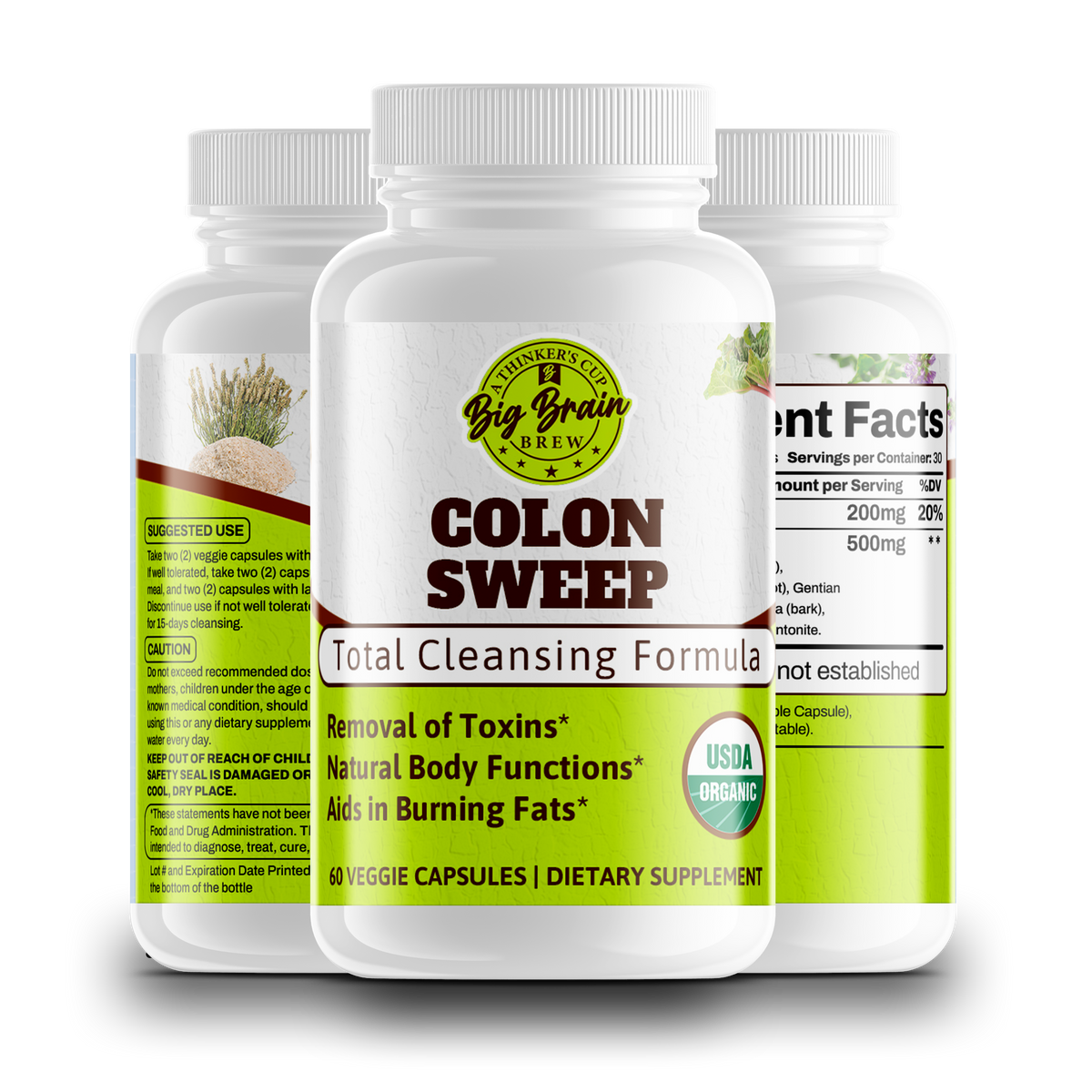 Colon Cleanse (Organic Preparation for Fasting)