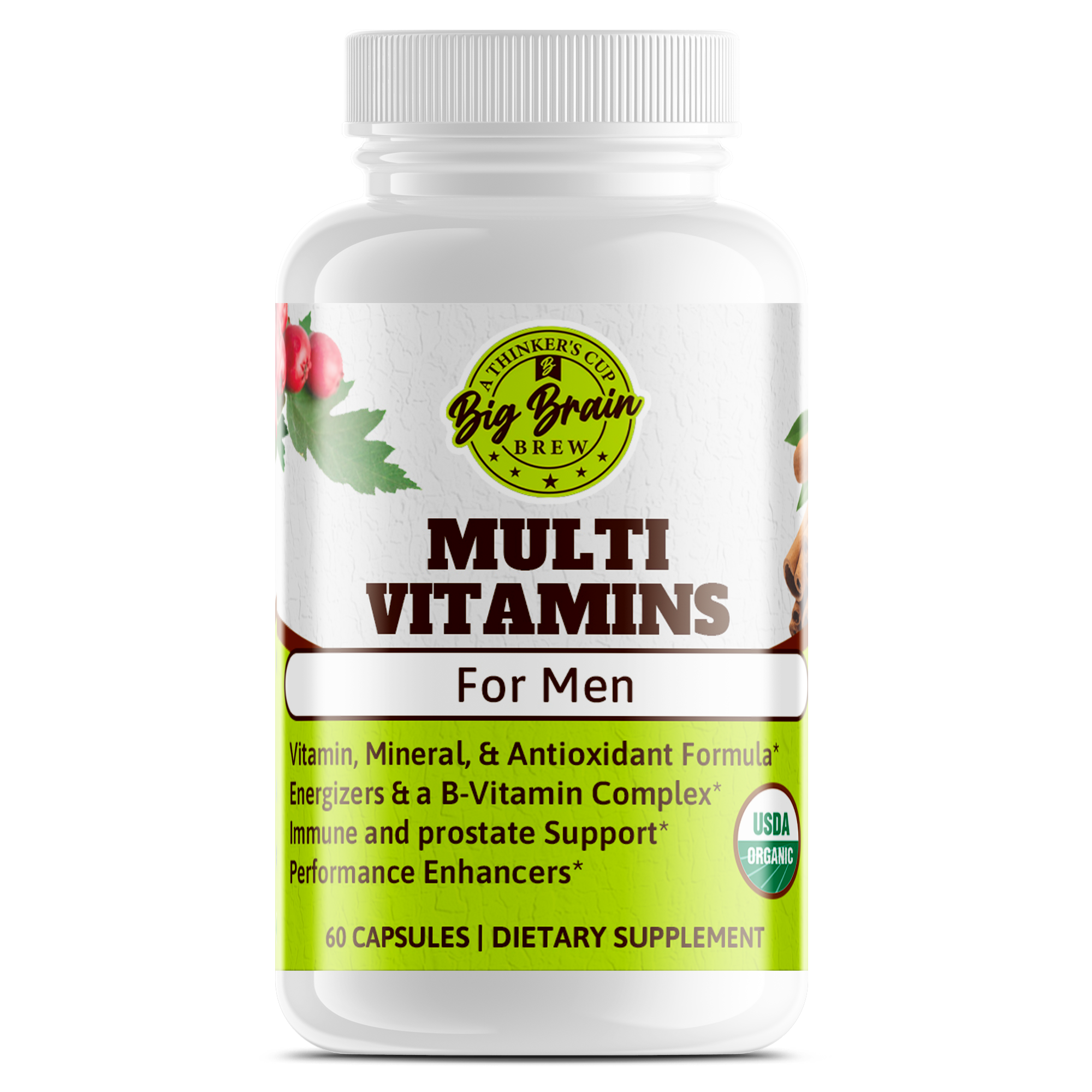 Multi-vitamins for Men (Nature's Vitality)