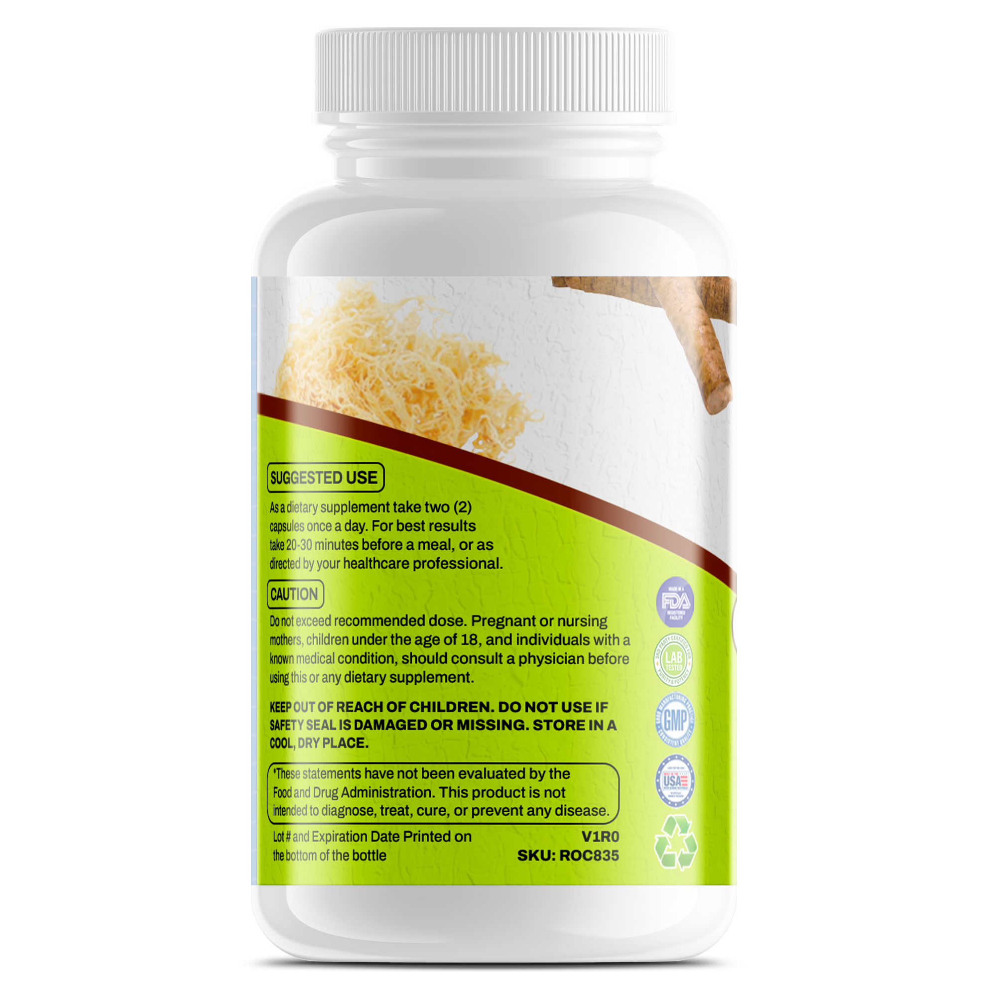 Irish Sea Moss Capsules (Antioxidant Powerhouse)