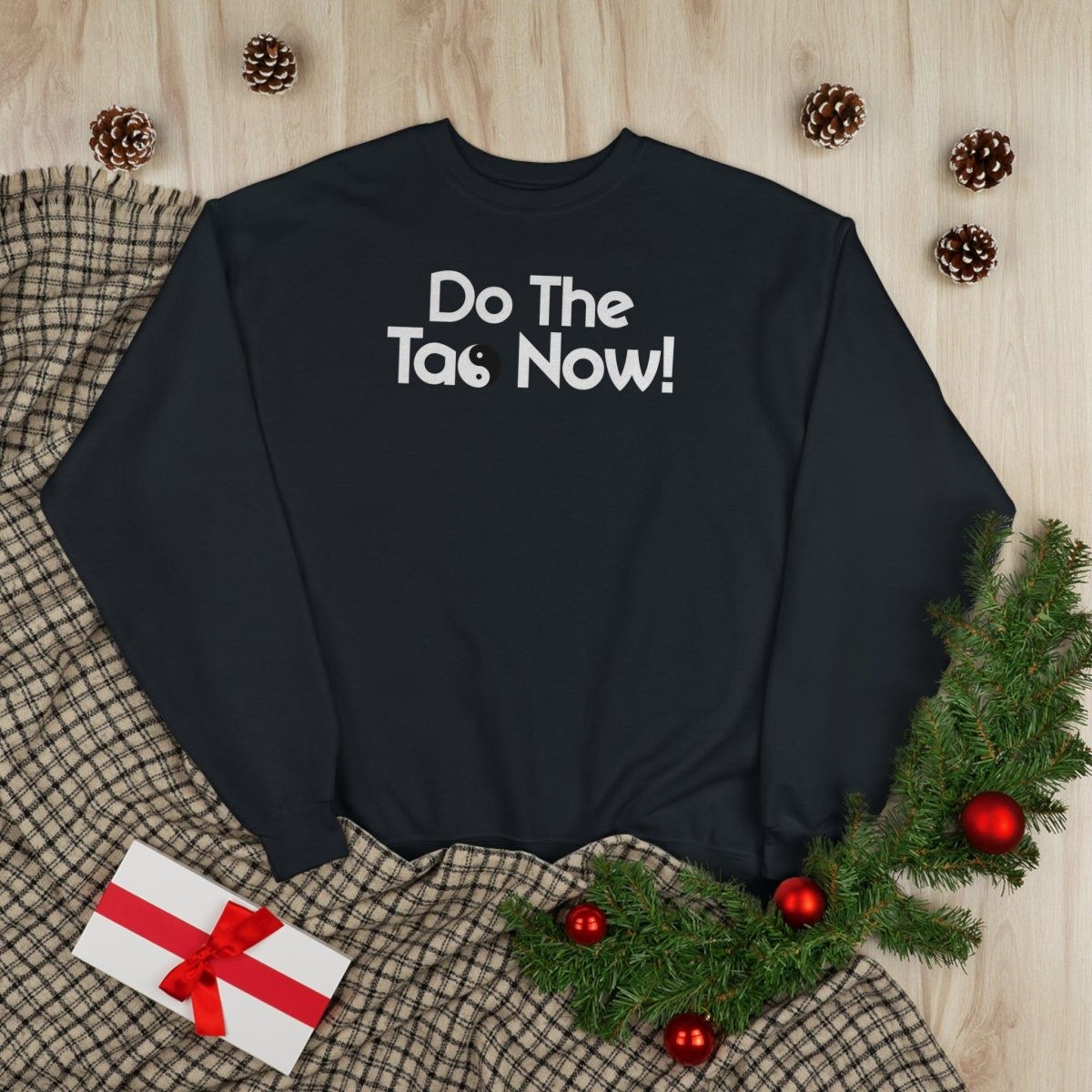 Do The TAO Now Unisex EcoSmart® Crewneck Sweatshirt - Big Brain Brew