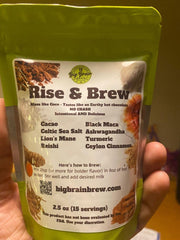 Rise & Brew: Mushroom Coffee Alternative - Big Brain Brew